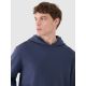 4. Men's sweatshirt with hood, open, 4F 4FWSS25TSWSM1749-22S