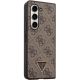 5. Guess Leather 4G Triangle Strass case for Samsung Galaxy Z Fold 5 - brown