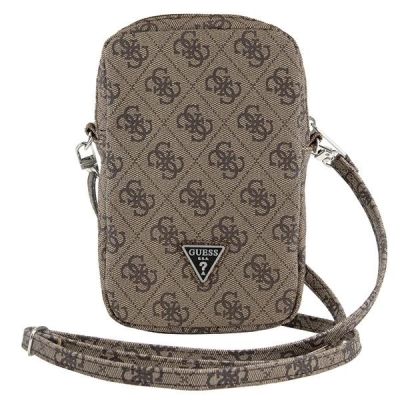 2. Guess Zip 4G Triangle bag - brown