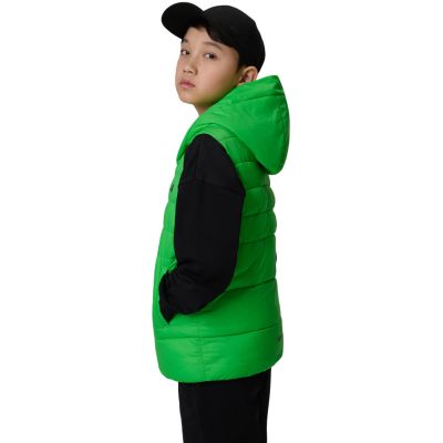 4. Boy's vest 4F M313 green 4FJWSS26TVJAM313 41S