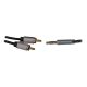 8. 3.5mm Male to 2RCA Male Audio Cable 5m Black