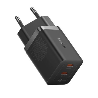 5. Baseus GaN5 Pro 40W 2xUSB-C Wall Charger - Black