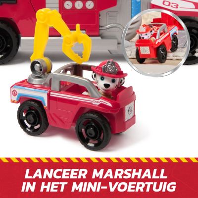 4. PAW Patrol PAW VHC Fire Rescue Dlx Fire Truck GML