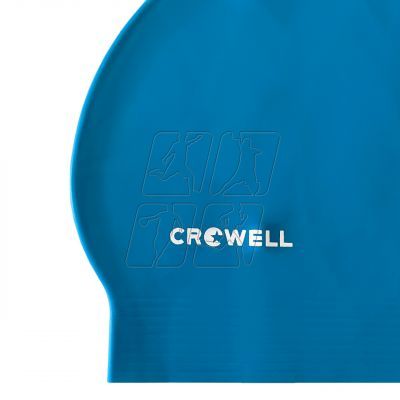 8. Silicone swimming cap Crowell Recycling Pearl yellow col.7