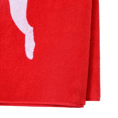 2. Puma Team Towel Large 70x140 red 54552 02