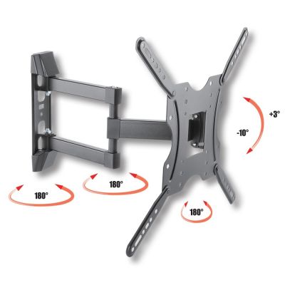 10. Techly ICA-PLB 136E TV Mount for 139.7 cm (55") Black