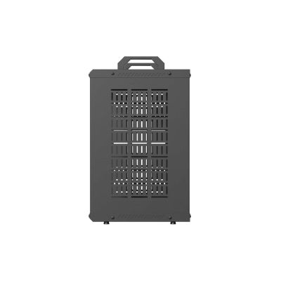 4. Lanberg OR10-2309-B 10" 9U 280x300 Black Open Rack Cabinet