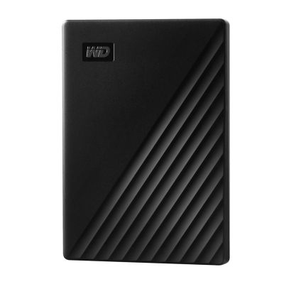 6. WD My Passport External HDD (2TB; 2.5"; USB 3.2 Gen 1; Black; WDBYVG0020BBK-WESN)