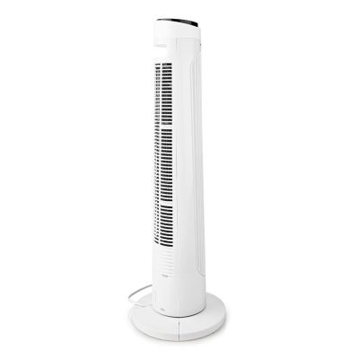4. Nedis 50W tower fan white