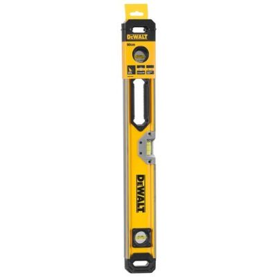 5. DeWALT DWHT0-43224 Spirit Level 0.6m Black, Yellow