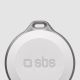 6. SBS Track My Circle Waterproof IP65 Locator Compatible with Apple Find My - White