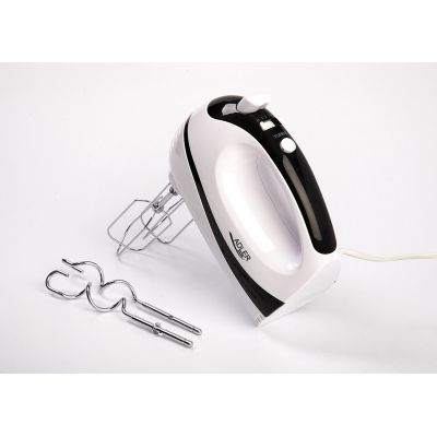 7. Adler AD 4205 hand mixer (300W; white, black)