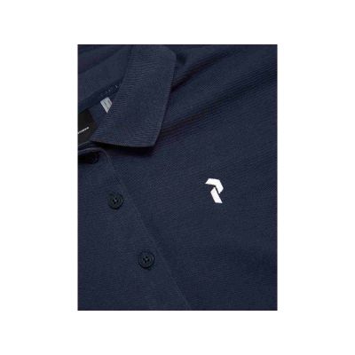 4. PEAK PERFORMANCE Women's Classic Cotton Polo T-shirt, navy blue