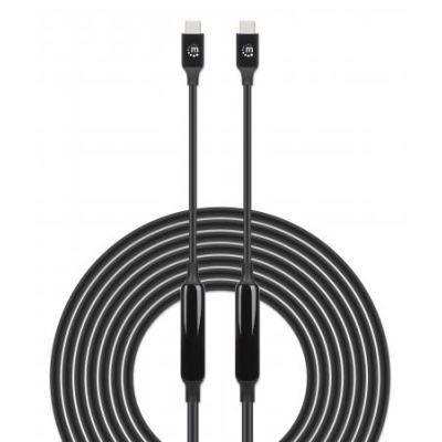 6. MANHATTAN USB 3.2 Gen 2 Aktives Type-C Cable 5m 10 Gbit/s 60W