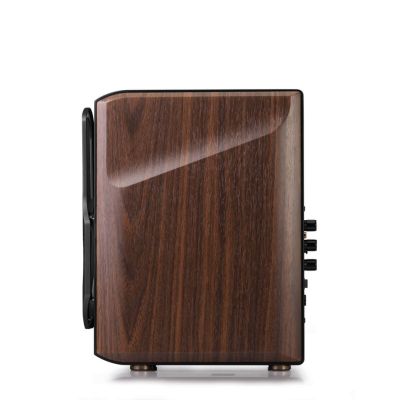 4. Edifier S2000 MKIII Bluetooth Bookshelf Speakers (Pair) - Black/Brown