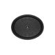 3. Staub Oval Cast Iron Pot – 2.35 L, Black