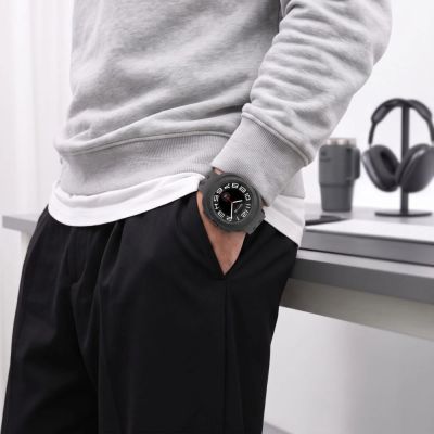 10. Tech-Protect Defense 2-Pack Case for Samsung Galaxy Watch Ultra 47mm - Clear Matte Black