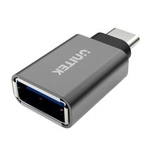 UNITEK ADAPTER USB TYPE TO USB (F) ALU, Y-A025CGY