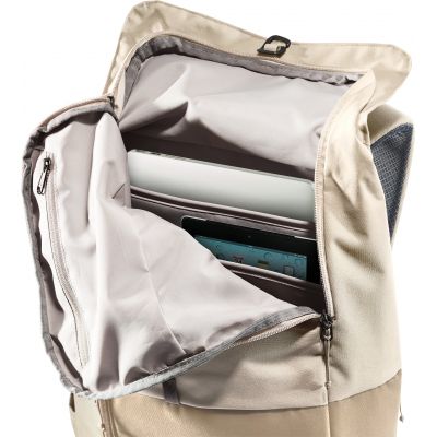 10. Deuter Up Seoul 16+10L Ecru Urban Backpack, Hiking Backpack for a 15-inch Laptop (3813821-6606)