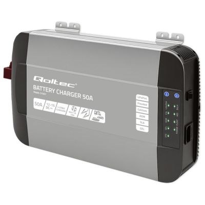 9. Intelligent professional Monolith charger for LiFePO4 AGM GEL SLA 50A 12V batteries