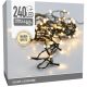 17. CHRISTMAS TREE LIGHTS LIGHT CHAIN 240 LED WARM WHITE