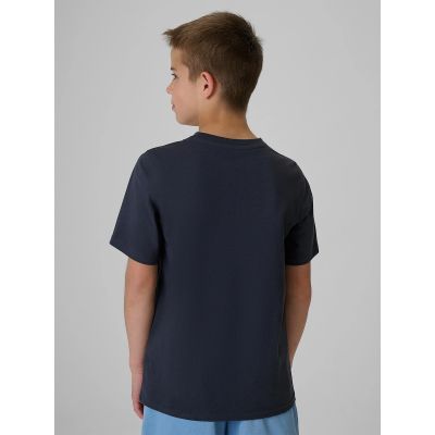 2. Boys' regular-fit graphic T-shirt 4F 4FJRAW26TTSHM4349-22S