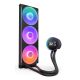 3. NZXT Kraken Elite 420 RGB Processor All-in-One Liquid Cooler 14cm Black 1 pc.
