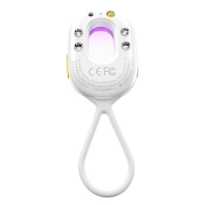 3. Baseus Heyo Series II Hidden Camera Detector with Alarm and Mini Flashlight + Baseus Simple USB-A - USB-C Cable - White