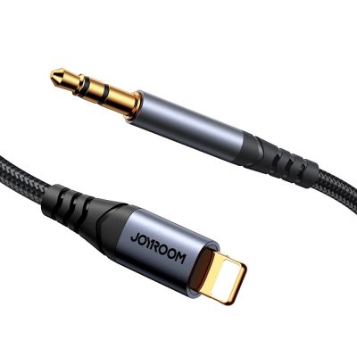 6. Joyroom Audio Transfer Series SY-A06 mini jack 3.5 mm / Lightning cable 1.2 m - black