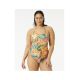 5. RIP CURL Brazilian Soul One Piece Green and Yellow Swimsuit