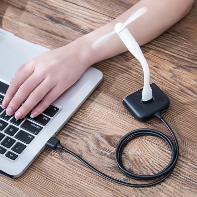 12. HUB Baseus Square USB-A to 1x USB-A 3.2 Gen 1 / 3x USB 2.0 with 1m cable - black