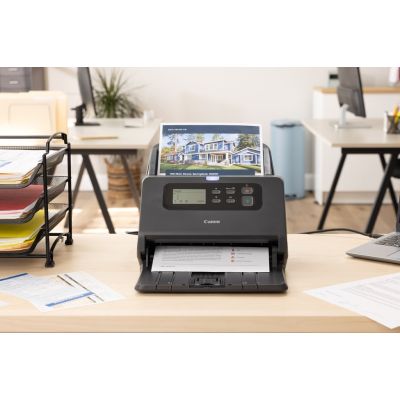 3. Canon imageFORMULA DR-M260 Document Scanner with Feeder, 600 x 600 DPI, A4, Black
