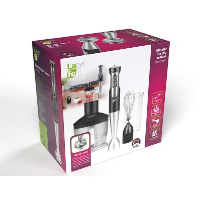7. LAFE BRK-003A 800W HAND BLENDER WITH ACCESSORIES