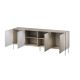 2. ISLA chest of drawers 200x40x75 cashmere matt