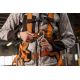 4. Belay kit with hip belt and shock absorber