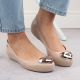 7. Comfortable, scented ballet flats by Zaxy W INT2007A nude