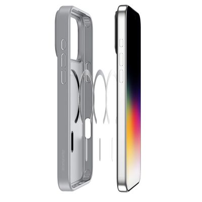 4. Dux Ducis Yind iPhone 17 Pro Max Case Compatible with MagSafe - Gray