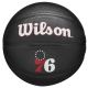 5. Wilson Team Tribute Philadelphia 76ers Mini Ball WZ4017611XB basketball