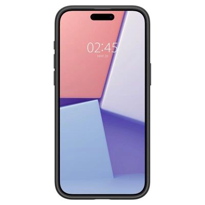 8. Spigen Crystal Hybrid iPhone 15 Pro Case - Black