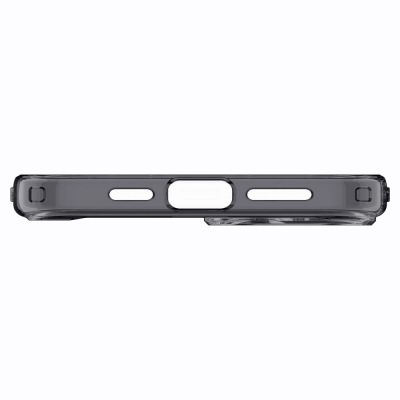 5. Spigen Ultra Hybrid Mag Case with MagSafe for iPhone 15 Plus - Dark Gray (Zero One Pattern)