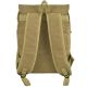 3. Brown Canvas Youth Backpack, SEMI LINE