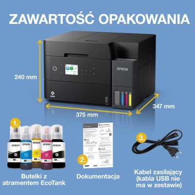 13. Epson EcoTank L6370 Multifunction Printer