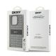 10. DKNY Leather Mono Stripe & Metal Logo case for iPhone 15 Pro Max - beige