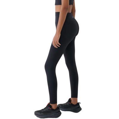 3. Women's leggings 4F FNK F418 deep black 4FWSS26TFTIF418 20S