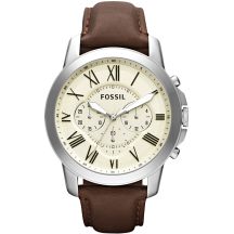 FOSSIL Grant Leather Men's Watch FS4735 + BOX