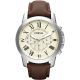 FOSSIL Grant Leather Men's Watch FS4735 + BOX