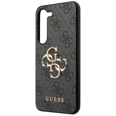 6. Guess GUHCS23S4GMGGR S23 S911 grey/grey hardcase 4G Big Metal Logo
