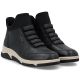 10. Women's leather ankle boots, insulated black Rieker L5651-01
