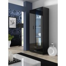 SOHO S6 2D2S display cabinet black/gloss black