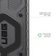 4. Urban Armor Gear Pathfinder Cell Phone Case 16 cm (6.3") Ash, Black
